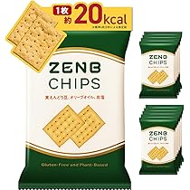 Amazon | 【 ヘルシー 間食 】 ZENB ゼンブ チップス 10袋(標準60枚